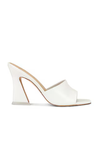 BLACK SUEDE STUDIO Nadya Mule Sandal in White Nappa Leather from Revolve.com | Revolve Clothing (Global)