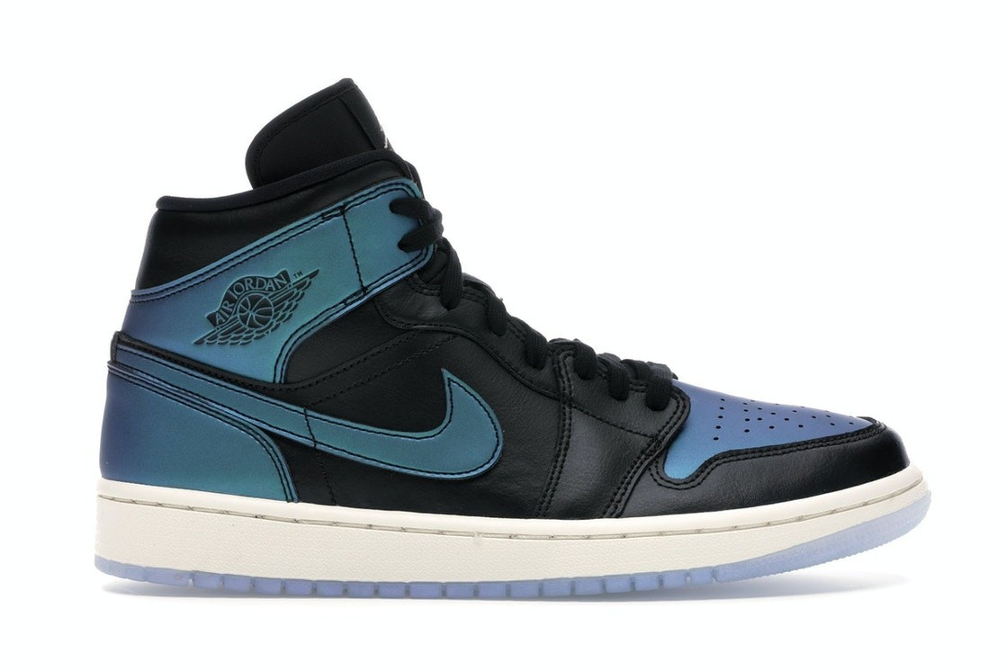 Jordan 1 Mid Iridescent Black (W) | StockX