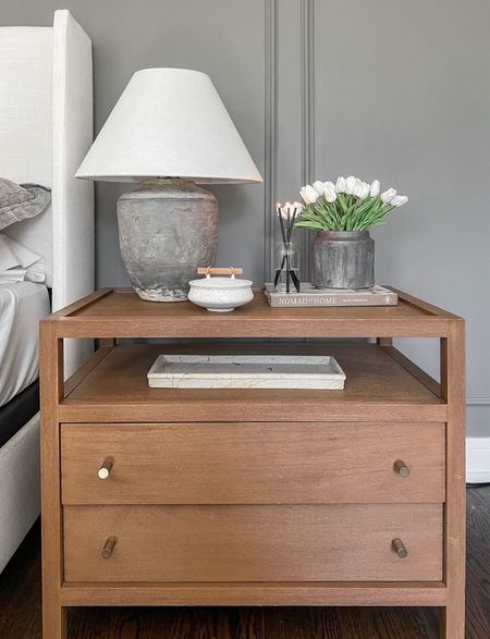 Our beautiful nightstands! Week after week these are always a top clicked item and top seller, and for good reason! Storage drawers, open shelf, low profile, and charging ports! They’re so good!

#LTKStyleTip #LTKHome