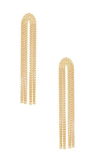 Molly Earring in Gold | Revolve Clothing (Global)