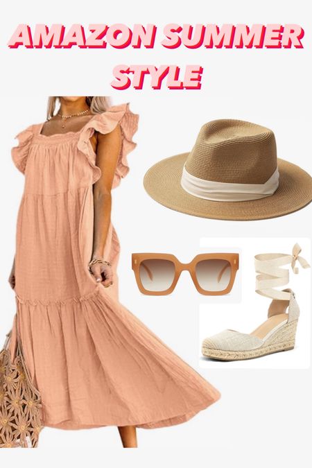 Love this dress for the summer 💗 perfect easy look. #amazon 

#LTKStyleTip