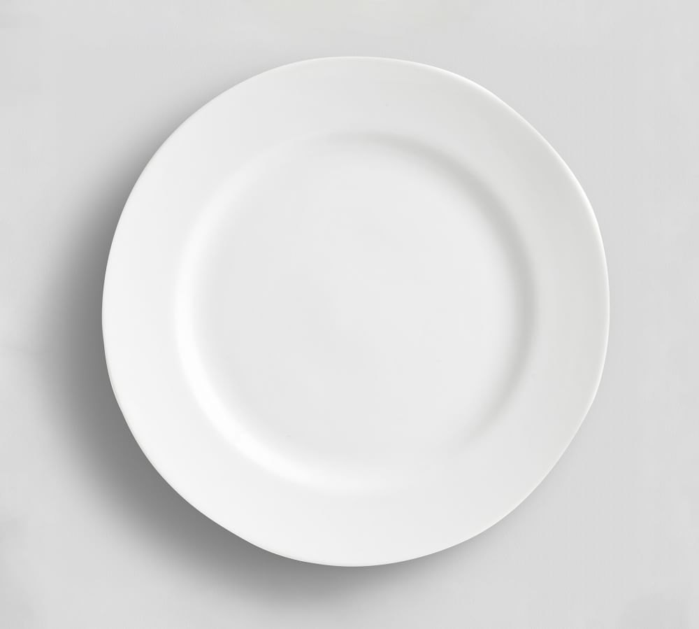 Entertaining Essentials Rim Porcelain Salad Plates, Set of 12 | Pottery Barn (US)