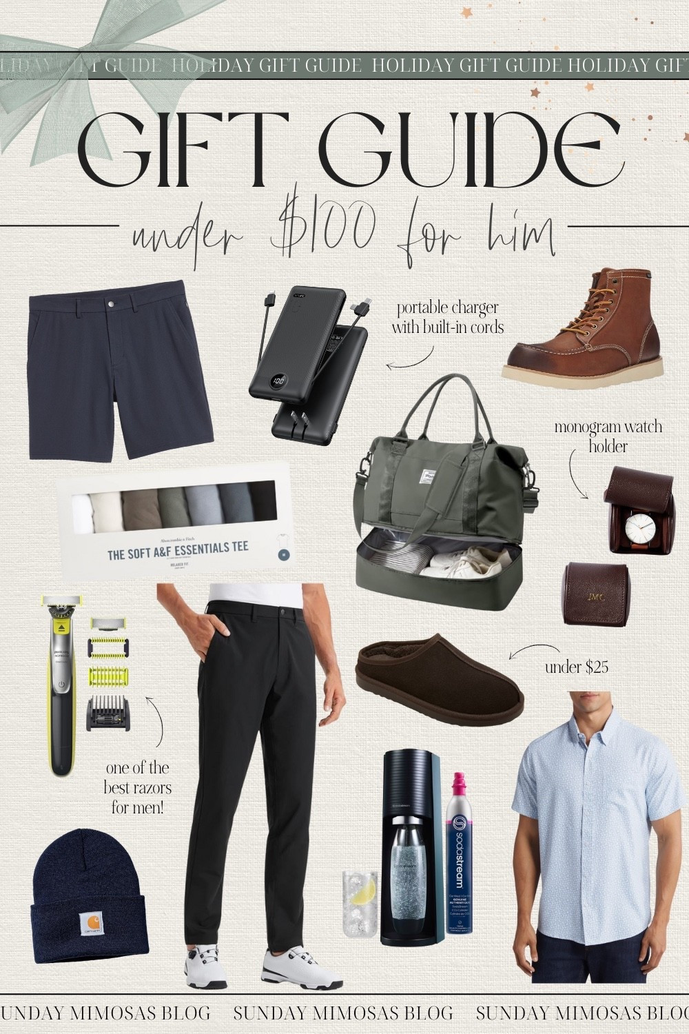 CHRISTMAS GIFT GUIDE FOR HIM: Best Christmas Gifts for Men Under $100 🎁✨

We’re sharing the best gifts for him! From the top-rated golf pants and Phillips one blade razor to the Abercrombie essentials tee pack for him and the SodaStream device, we’ll help you find the perfect gifts for guys that won’t hurt your wallet!

Gifts for men, mens Athleisure, Old Navy for men, men’s gifts, activewear for men, men’s activewear, gifts for husband, gifts for dad, guy gifts, boyfriend gift guide, gifts for boyfriend, Christmas gift ideas for boyfriend, athletic shorts men

#LTKGiftGuide #LTKCyberWeek #LTKHoliday