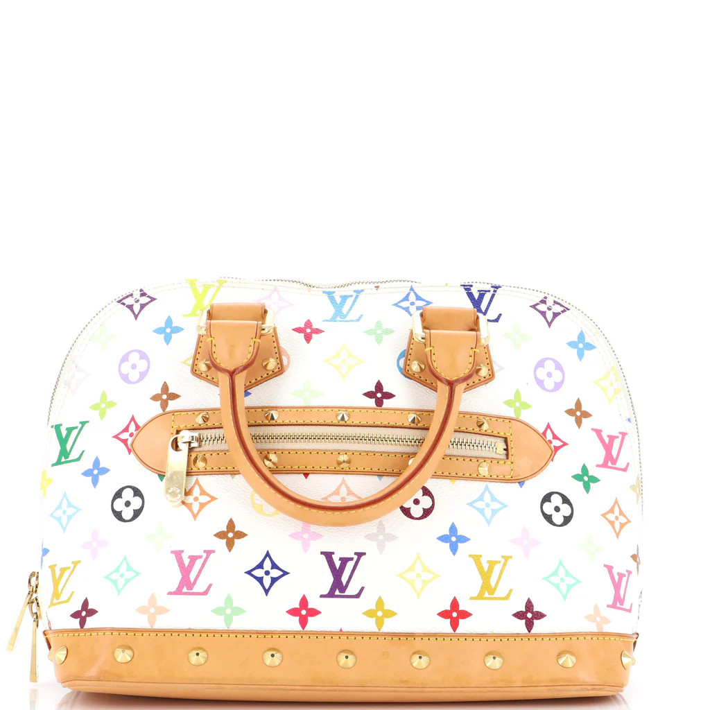 Alma Handbag Monogram Multicolor PM | Rebag