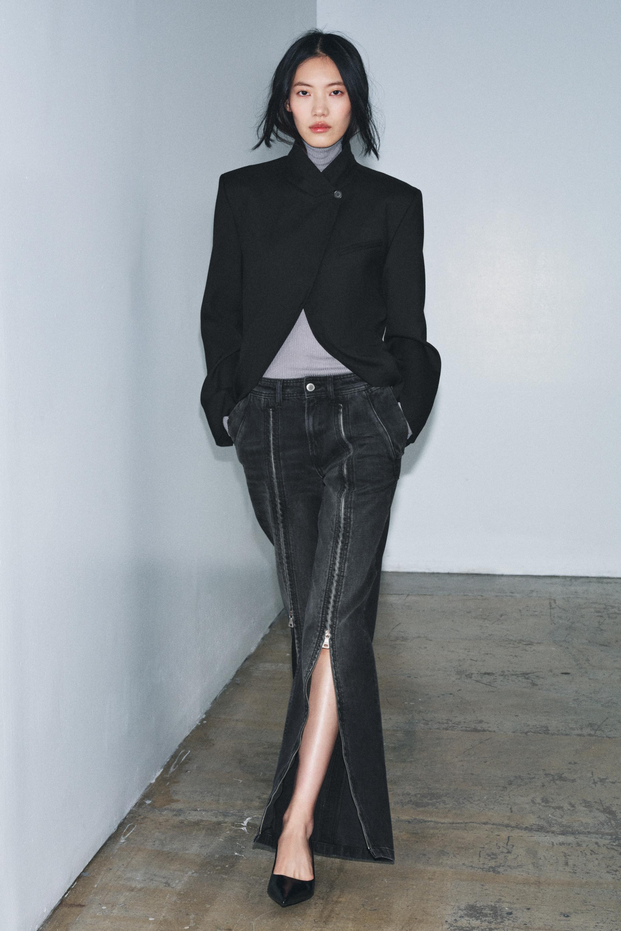 WOOL BLEND BLAZER ZW COLLECTION | Zara AU