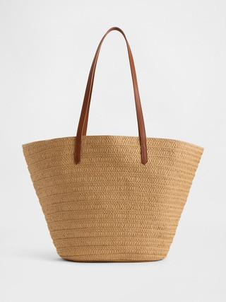 Straw Tote Bag | Gap Factory