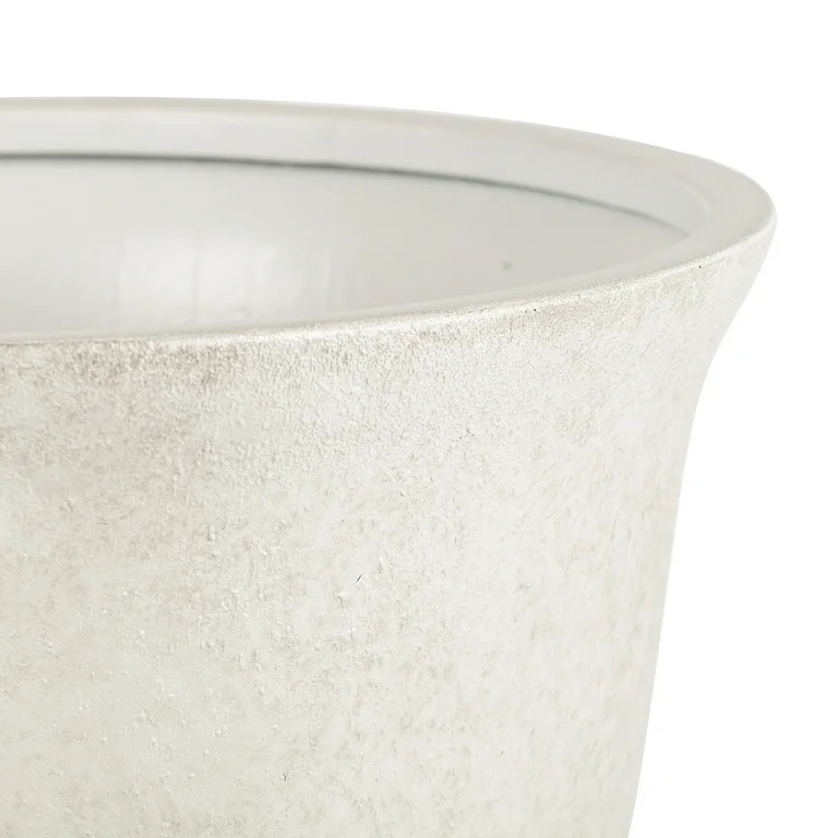 Better Homes & Gardens 20 inch Carmen Urn Planter, Gypsum with Modern Design for Indoor Outdoor P... | Walmart (US)