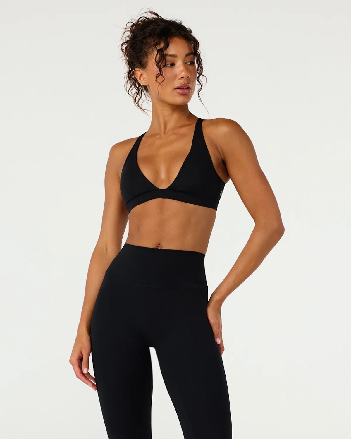 Freedom Contour Crop | Black | Crop Shop Boutique US