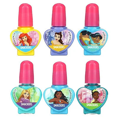 Lip Smacker, Disney Princess, Nail Polish Collection, 6 Pack, 0.19 fl oz (5.7 ml) Each | iHerb