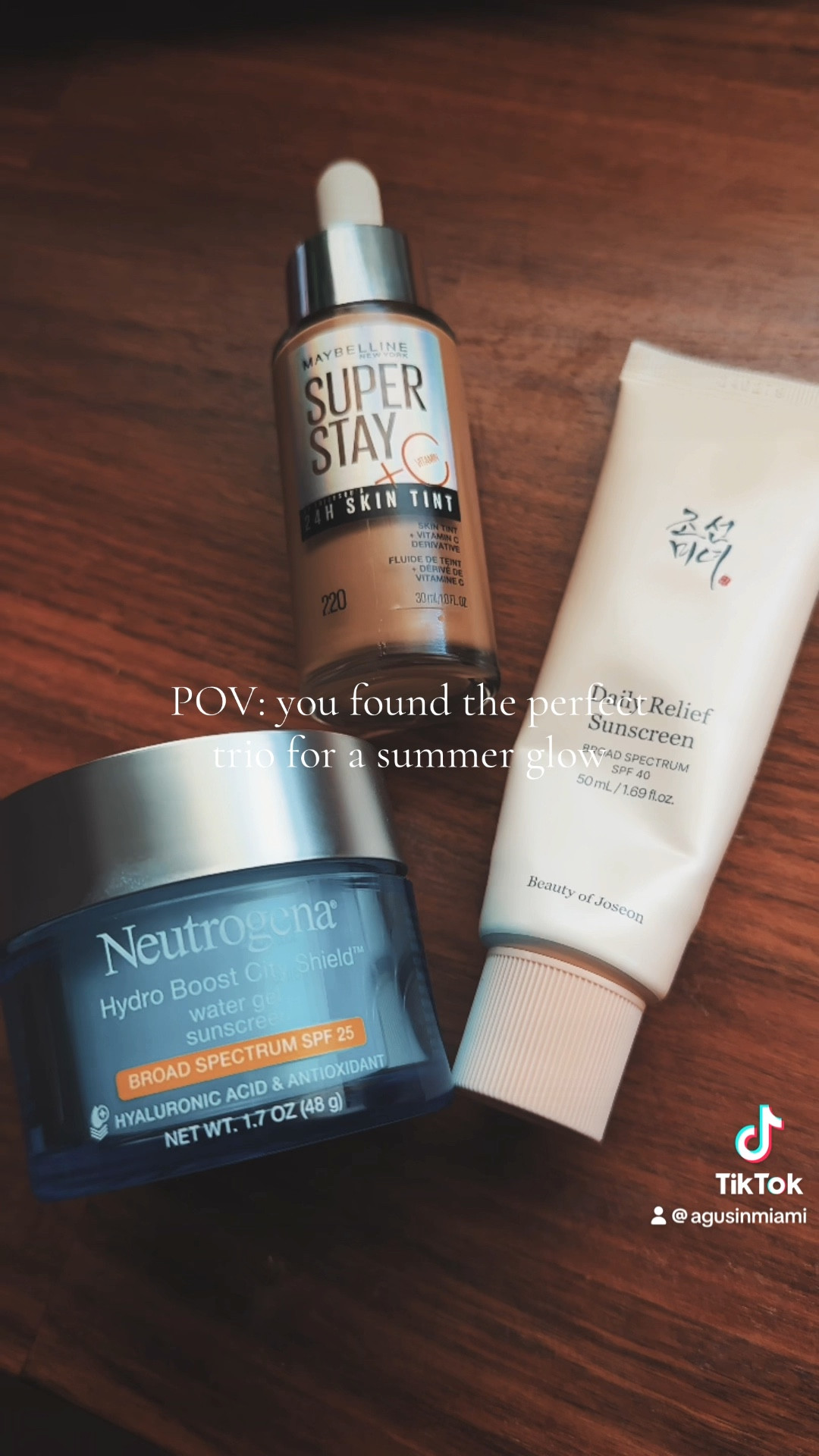 The best trio for a summer glow ☀️✨ simply put a pea size of each in the back of your hand, mix it all together and apply it with a foundation brush on your face! 

(Remember to add 1 tone to the skin tint so it doesn’t get too fair looking… we want that summer tanned look 😎☀️)

Tell me if you tried it 💖 and don’t forget to thank me later 💋

#LTKSummerEdit #LTKFindsUnder50 #LTKBeauty
