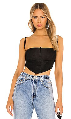 SAMI MIRO VINTAGE V Cut Tank in Black from Revolve.com | Revolve Clothing (Global)