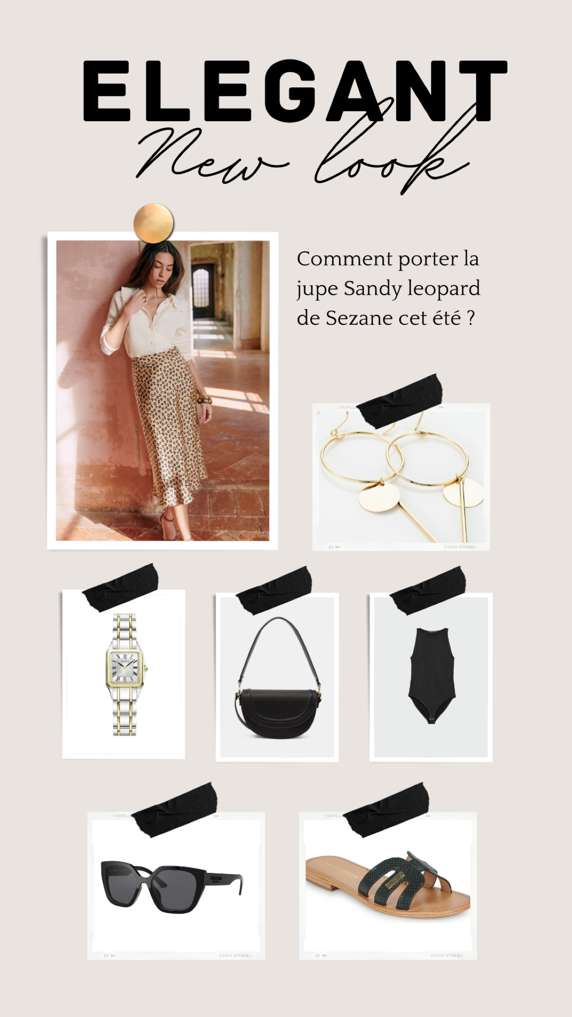 Comment porter la jupe Sandy Léopard de Sezane ? Un look chic et élégant pour cet été 

#LTKeurope #LTKSeasonal #LTKstyletip