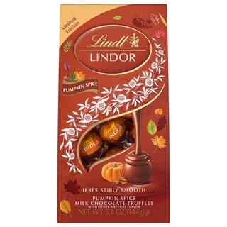 Lindt Lindor Pumpkin Spice Milk Chocolate Truffles, 5.1 OZ | CVS Health