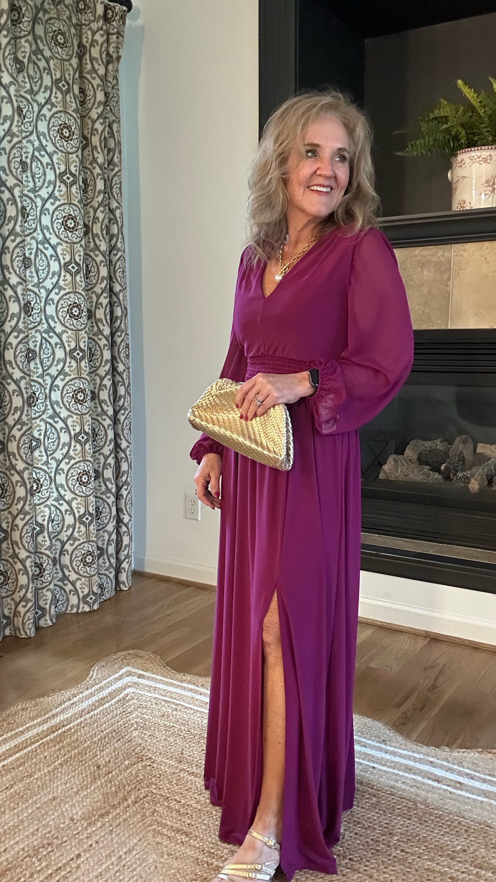 It’s a wow. Formal wedding guest dress MOG MOB dress for under $100. Wow. 
Also comes in royal blue (picture is in blue, just tap the link and select pink) 
Wearing a medium. Do not wait on this. 

Dresses with sleeves black tie wedding guest dress 

#LTKWedding #LTKWatchNow #LTKOver40