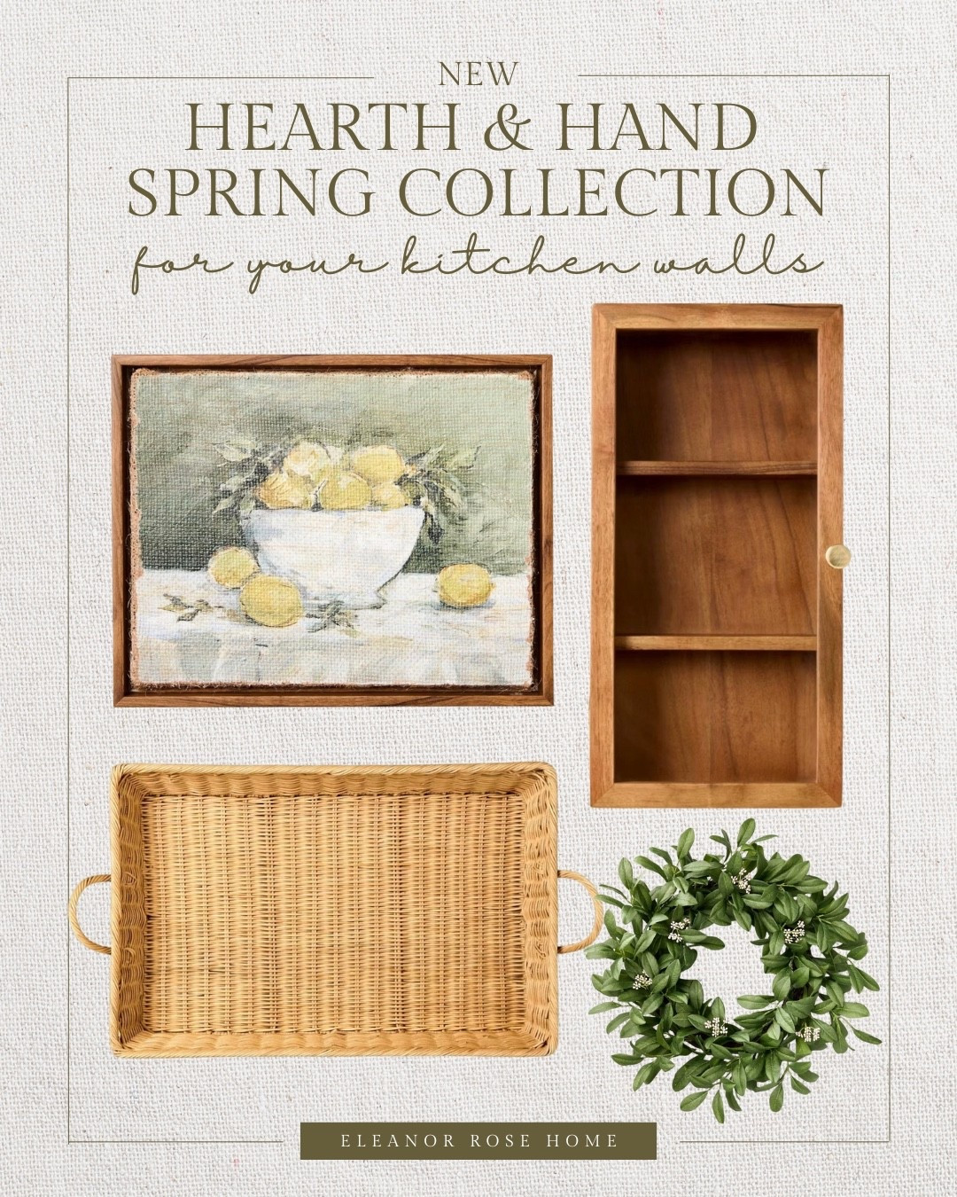 New Hearth & Hand spring decor for your kitchen walls.

#LTKHome #LTKFindsUnder100