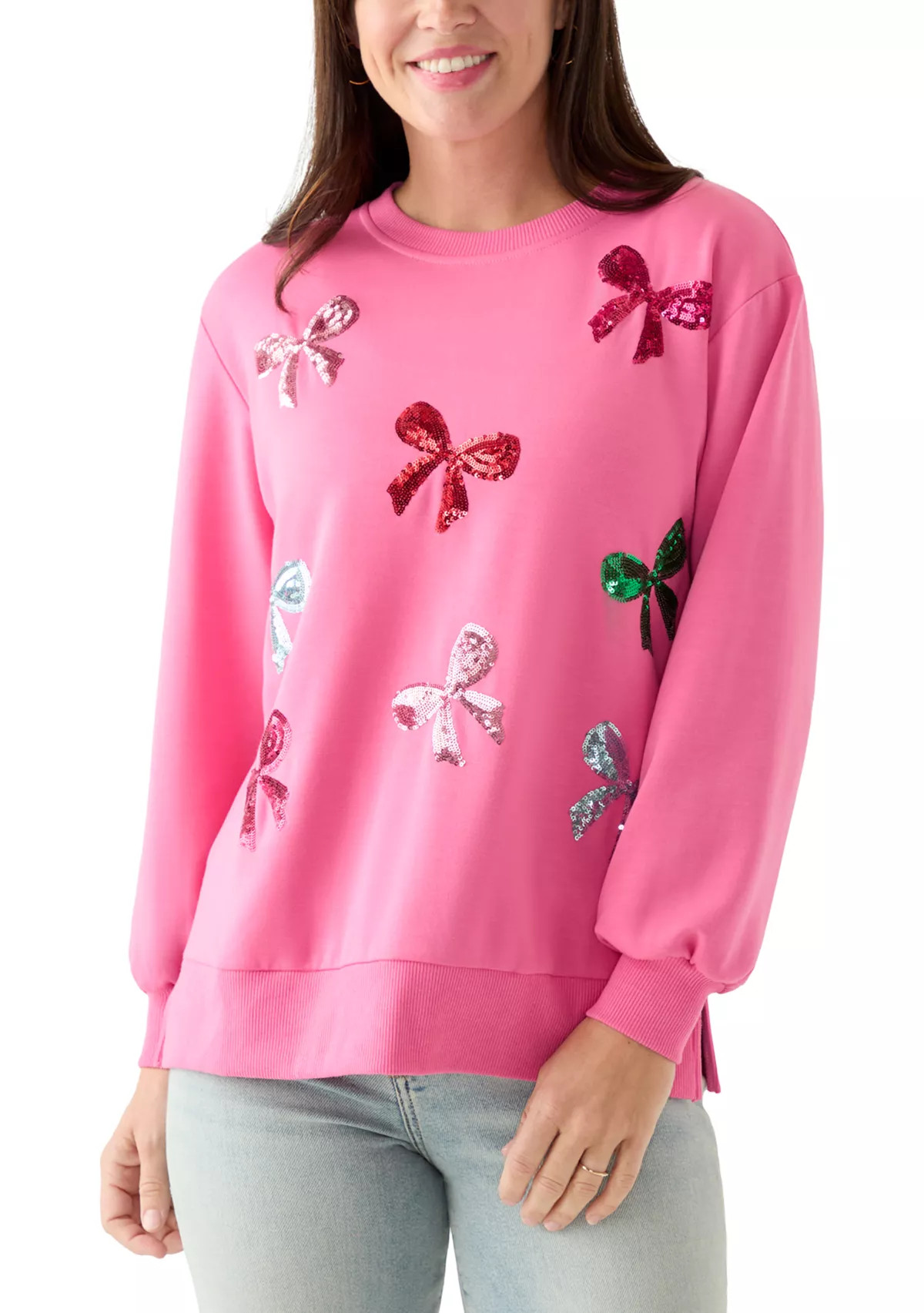 Women's Multi Bows Lakelyn Sweatshirt | Belk