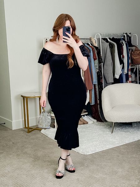Little black dress from amazon. Can be worn on or off the shoulder. Wearing size large with shapewear. 

Fall dress. Amazon dress. Cocktail dress. 

#LTKwedding #LTKunder50 #LTKstyletip