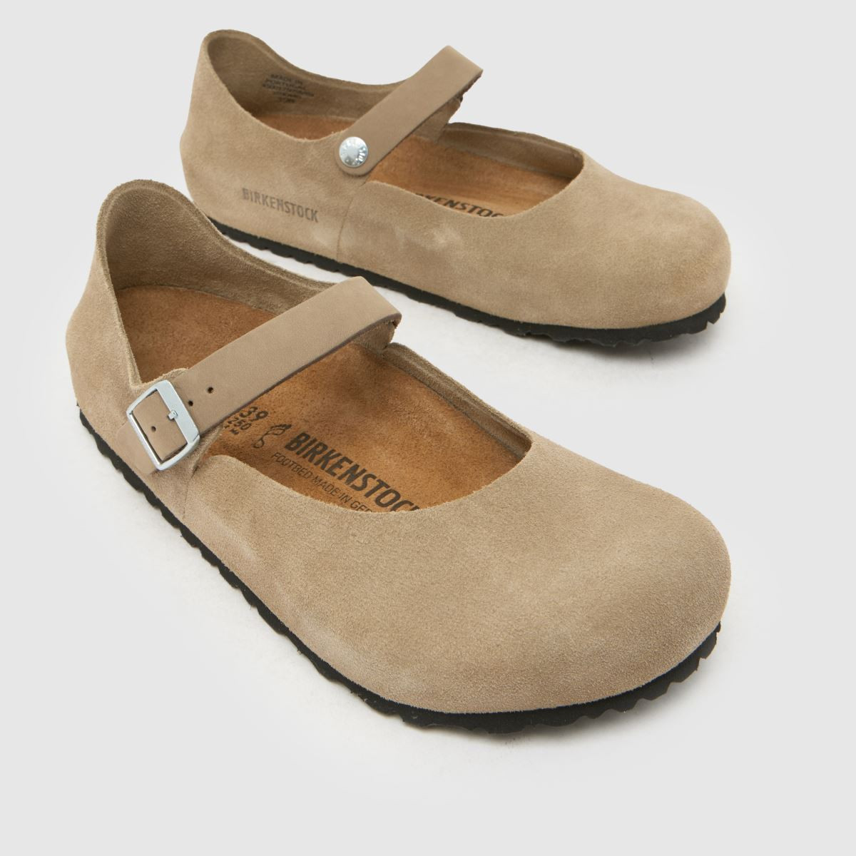 Womens Taupe BIRKENSTOCK Mantova Mary Jane Flat Shoes | schuh | Schuh