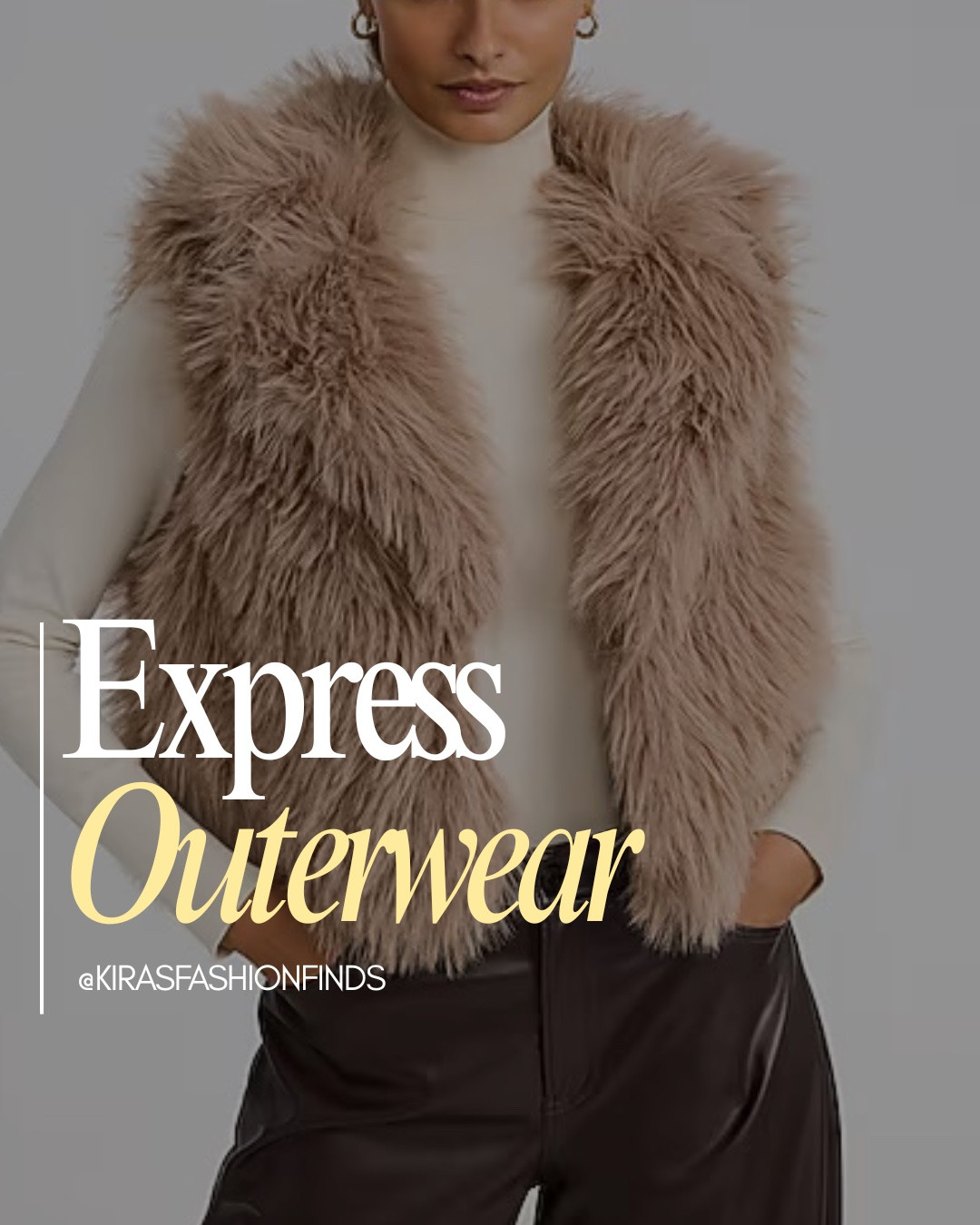 EXPRESS OUTERWEAR 🤎

Fall layers that instantly make the outfit look more expensive. From faux fur and leather to polished jackets, these are the pieces you’ll keep reaching for all season.

Express outerwear, fall jackets, faux fur vest, leather jacket, fall layering pieces

Download the FREE LTK app & follow me (@kirasfashionfinds) to shop all my daily finds.

#LTKSeasonal #LTKStyle #LTKFindsUnder100