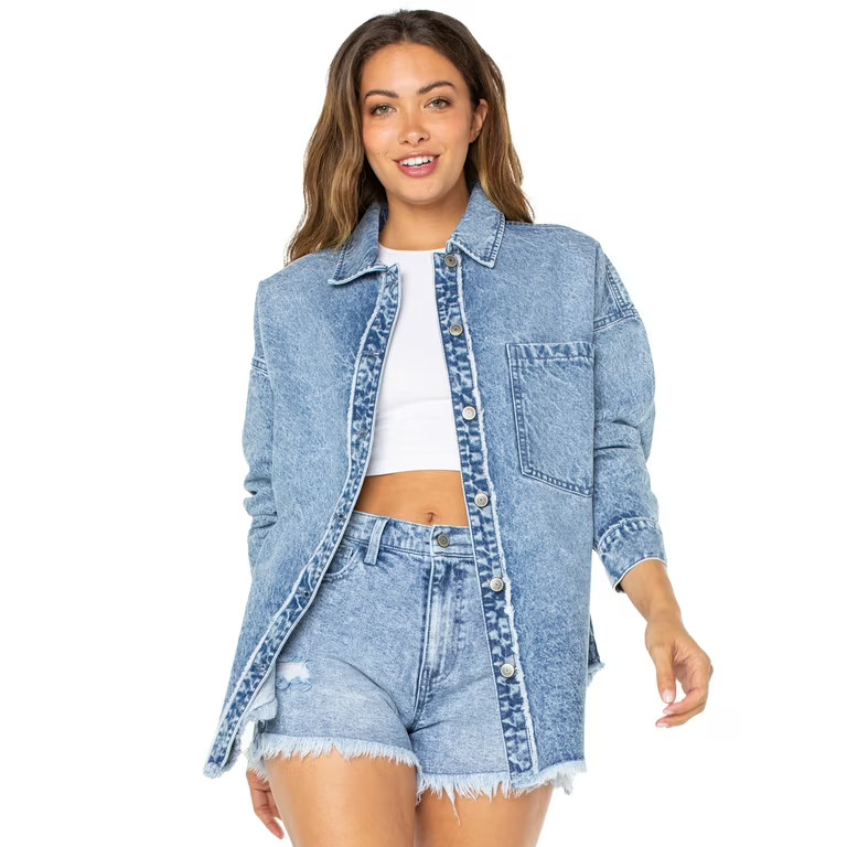 Celebrity Pink Juniors Shacket | Walmart (US)