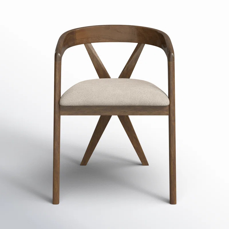 Greco Cross Back Arm Chair Dining Chair | Wayfair North America