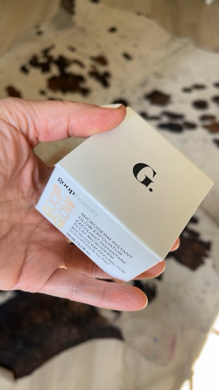 Exfoliate your skin!! Goop Glow🫶
This stuff ideally works! 

#LTKover40 #LTKfindsunder100 #LTKbeauty