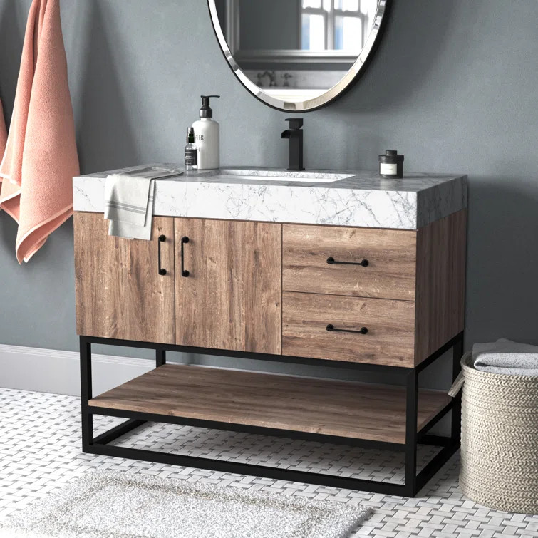 Annice 42" W Single Bathroom Vanity Set | Wayfair North America