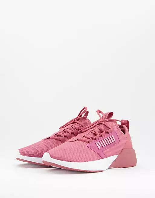 Puma Retaliate Mesh sneakers with rose gold in mauve | ASOS (Global)