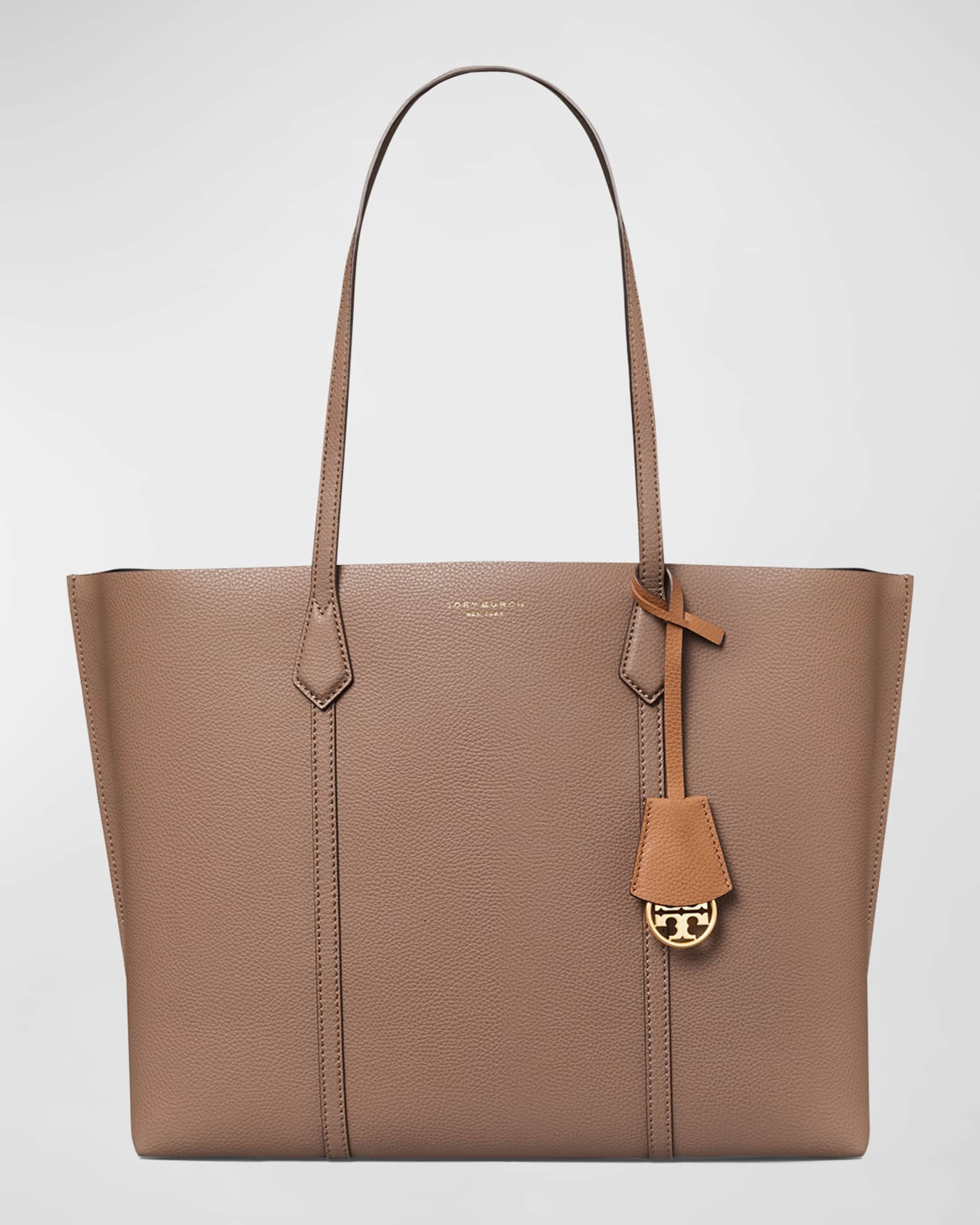 Perry Leather Shopper Tote Bag | Neiman Marcus