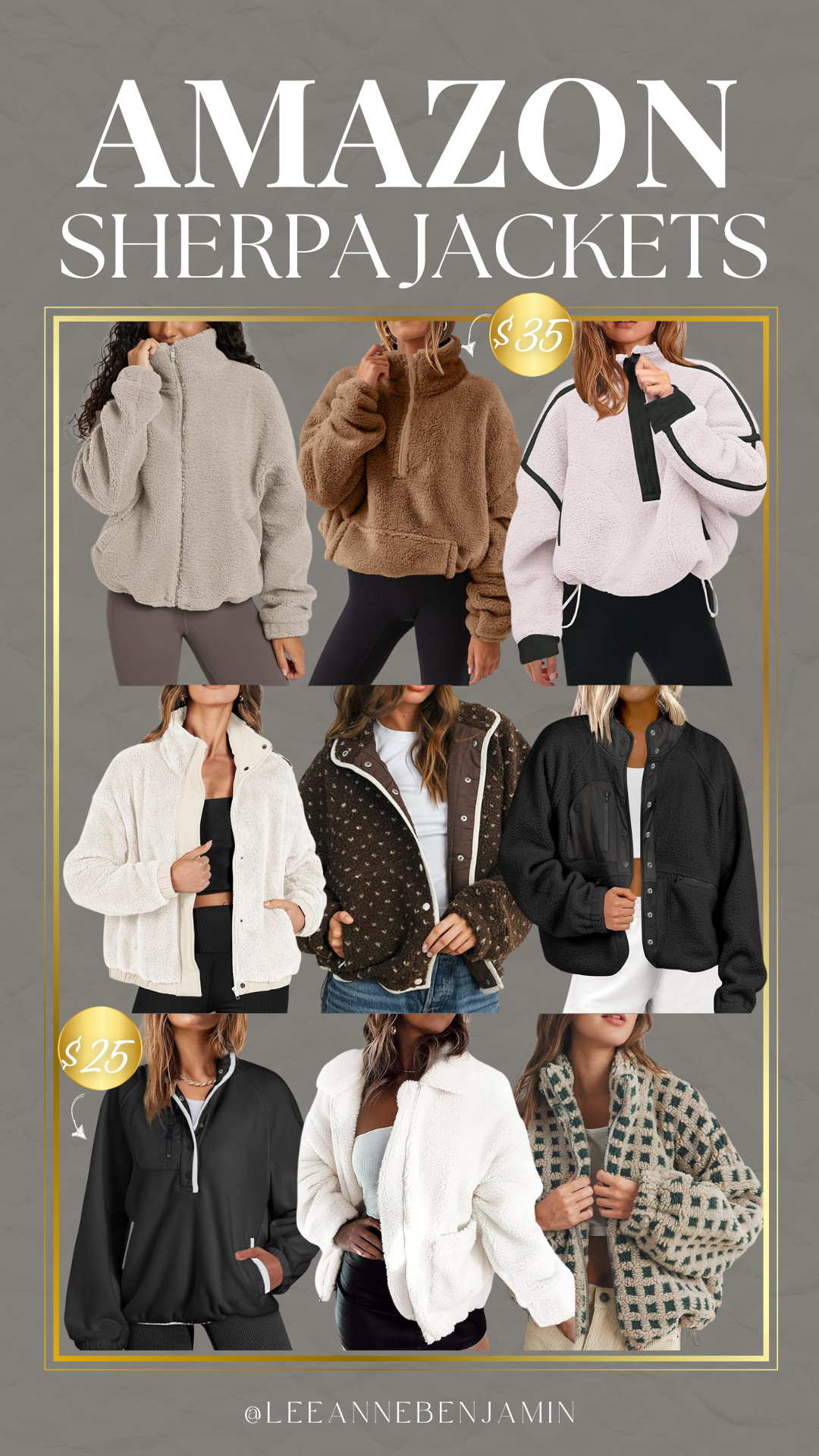 Amazon Sherpa jackets that are the cutest for winter! ❄️ 

#LTKGiftGuide #LTKHoliday #LTKSaleAlert