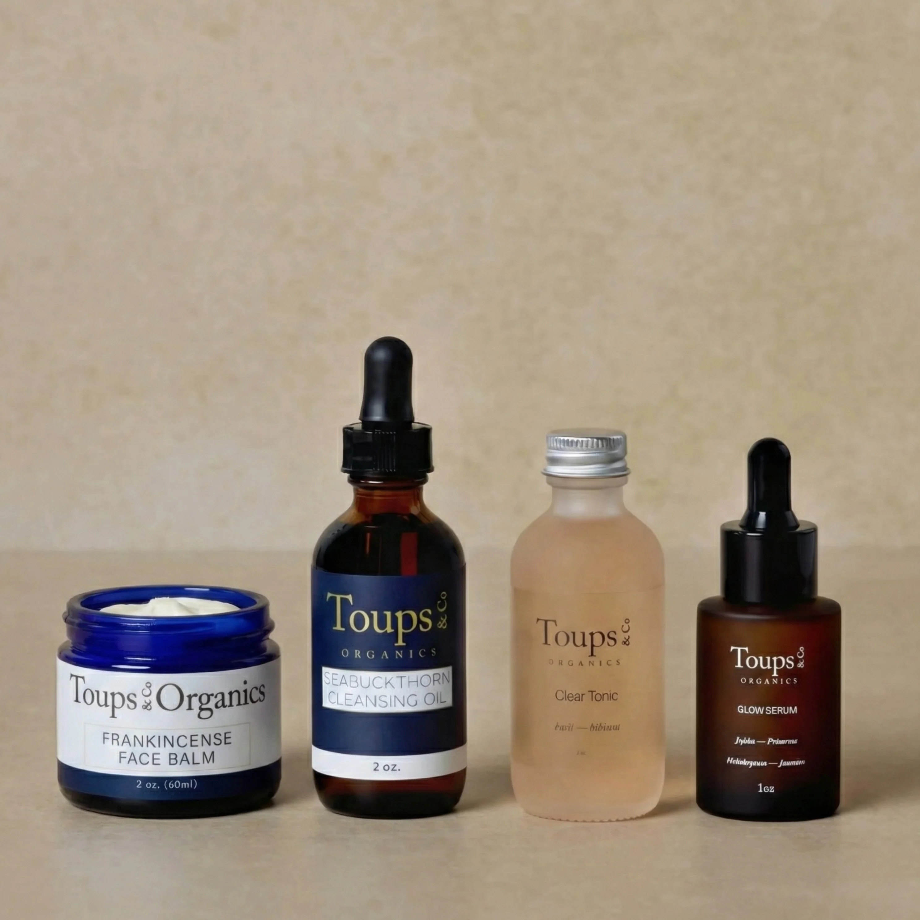 All-Natural Skincare Starter Set | Toups and Co Organics