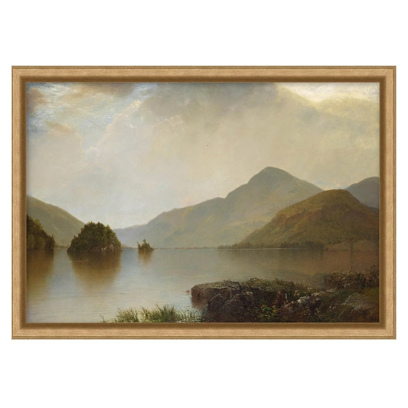 Corrie Loch Landscape II | Magnolia