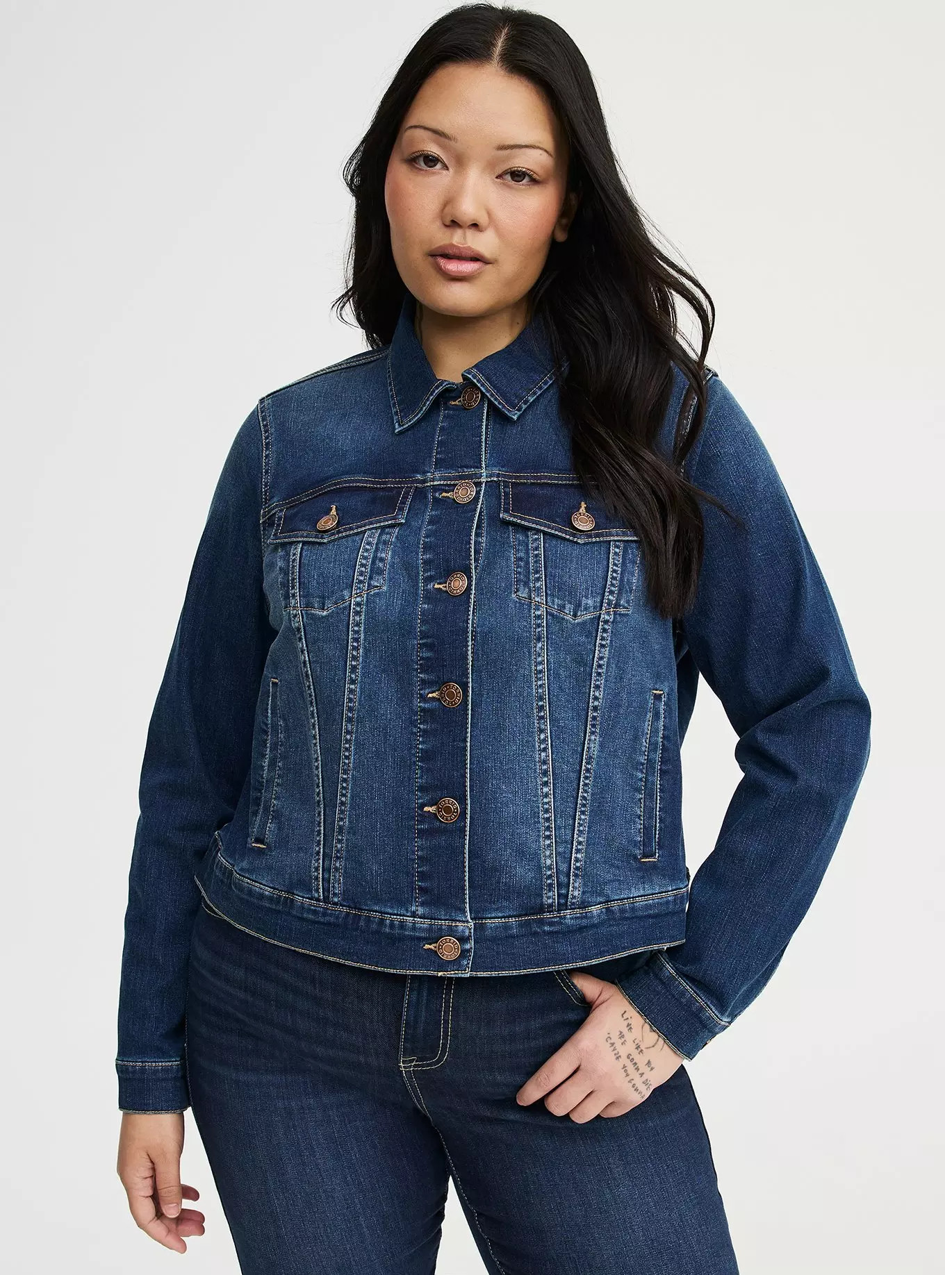 Modern Denim Trucker | Torrid (US & Canada)