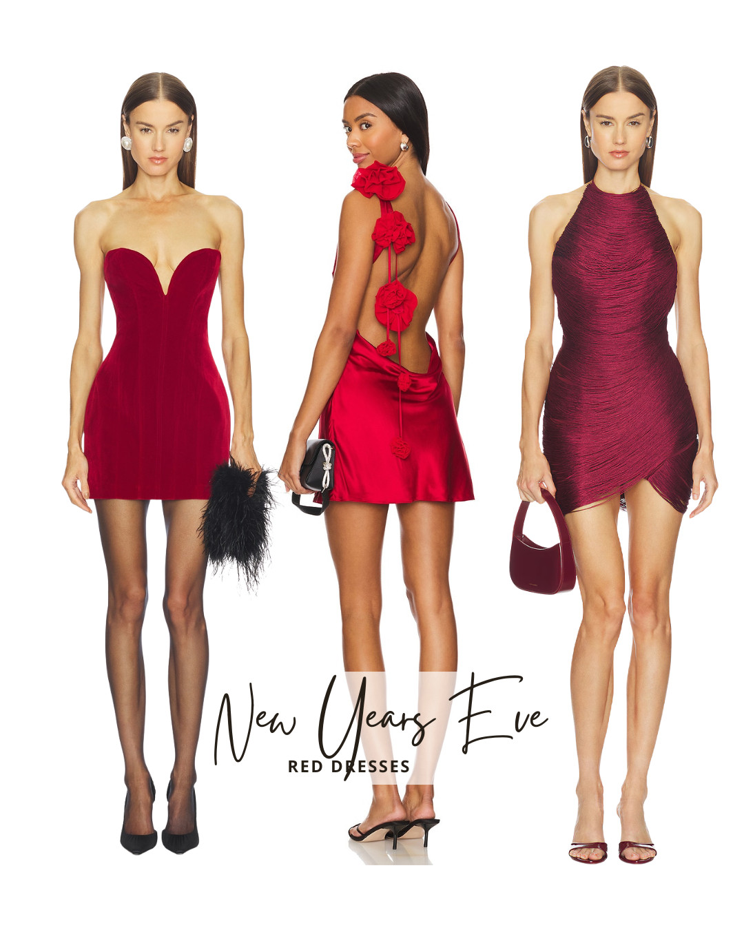 Red dresses for New Years Eve 

 #LTKHoliday #LTKSeasonal