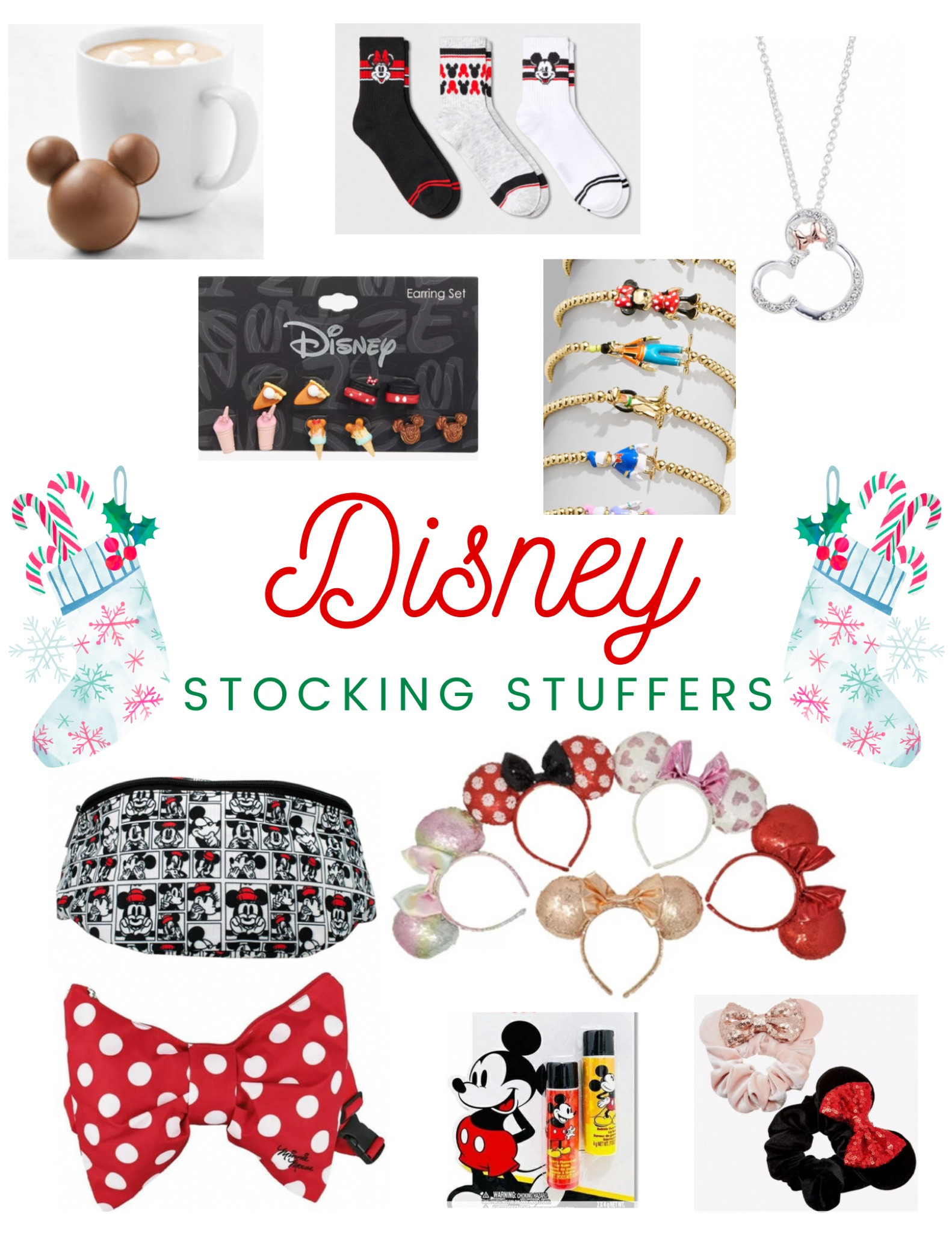 Disney stocking stuffers for your Disney loving girl/woman! Hair accessories, ears, jewelry, belt bags, and more!

#LTKGiftGuide #LTKHoliday #LTKfindsunder50