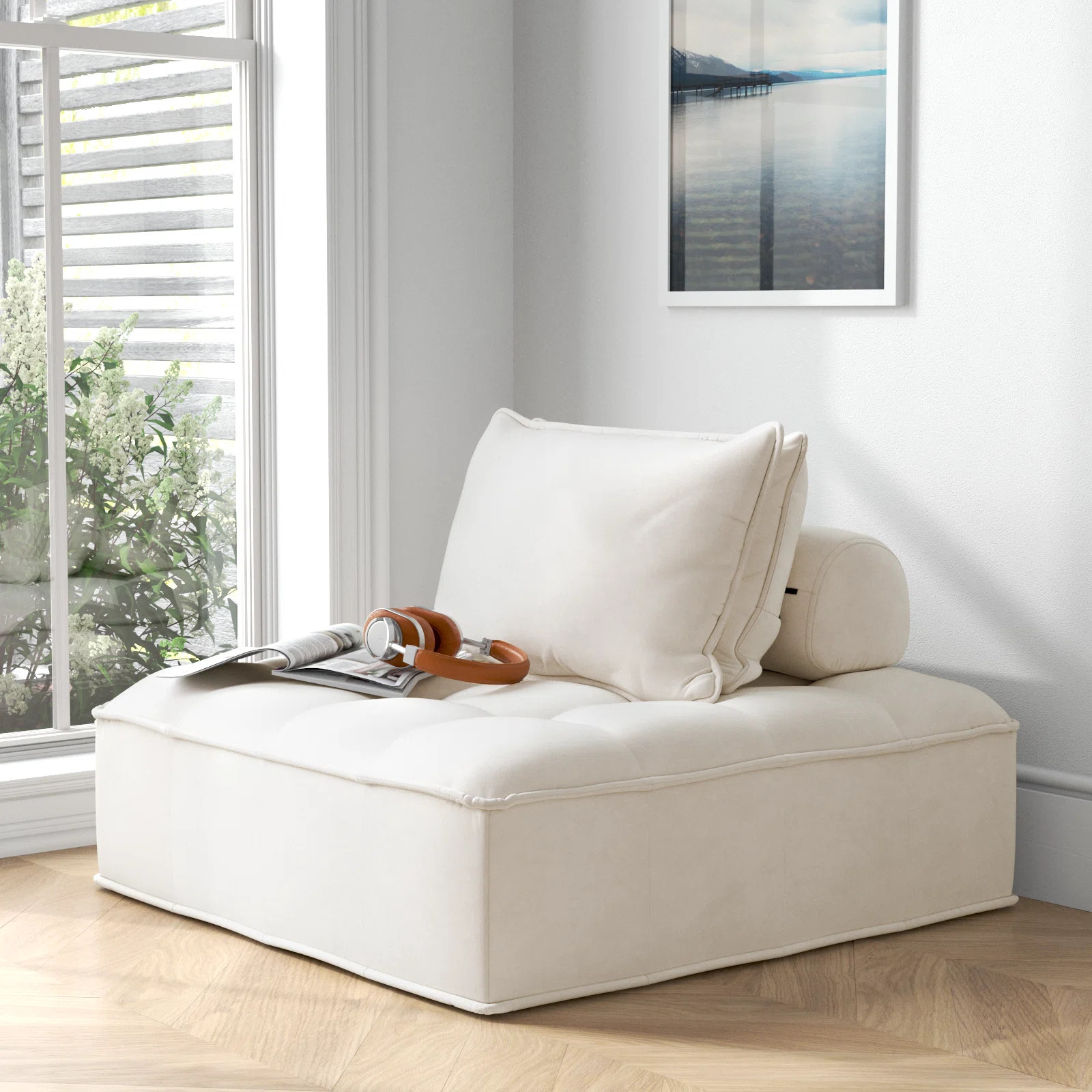 Langley Street 105.41Cm Wide Velvet Lounge Chair & Reviews | Wayfair | Wayfair North America