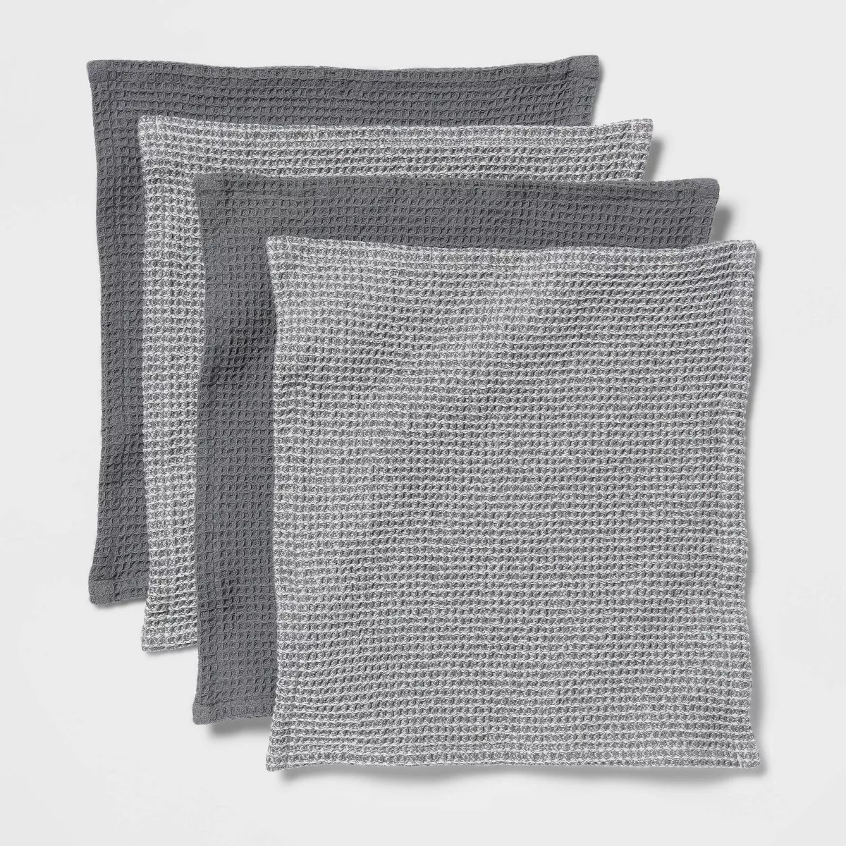 4pk Cotton Waffle Dishcloths - Threshold™ | Target