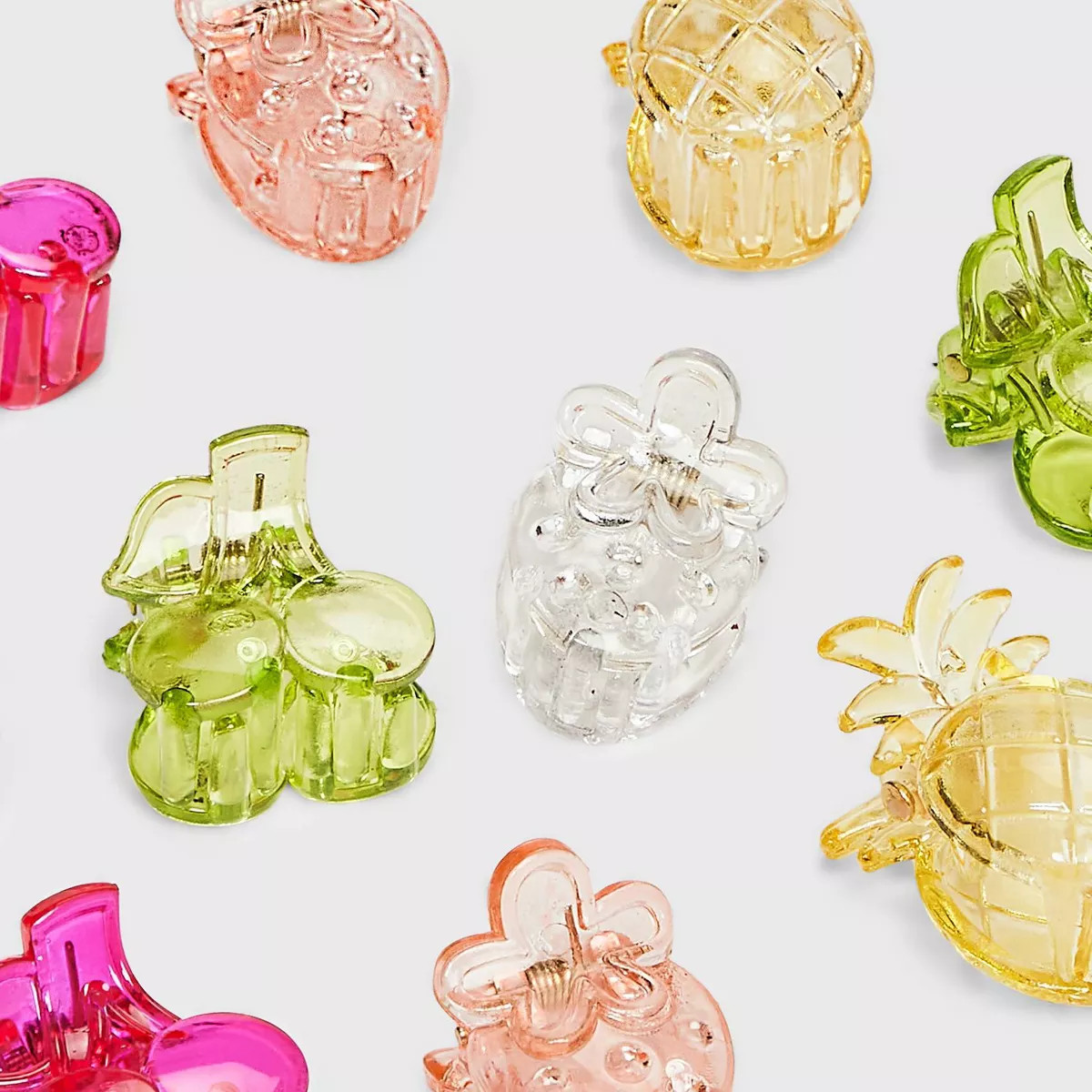 Fruit Mini Hair Clip Set 10pc - Wild Fable™ | Target