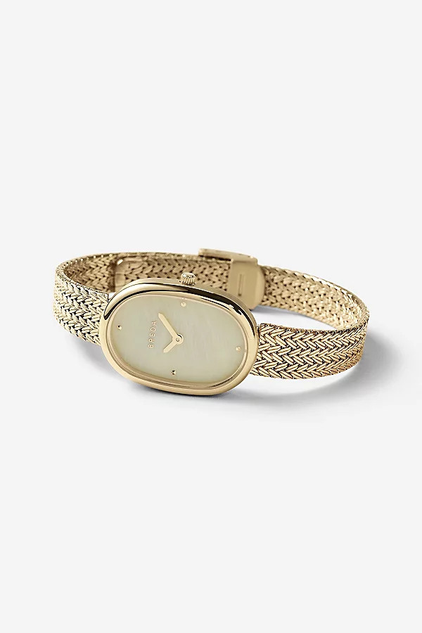 BREDA Jane Tethered Mesh Bracelet Analog Quartz Watch | Urban Outfitters (US and RoW)