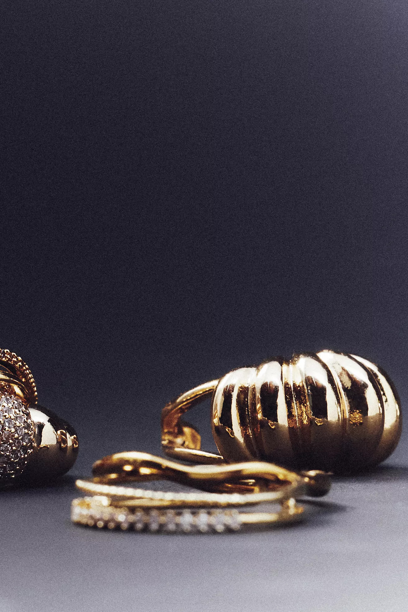 Delicate Crystal Thin Band Ring | Anthropologie (US)