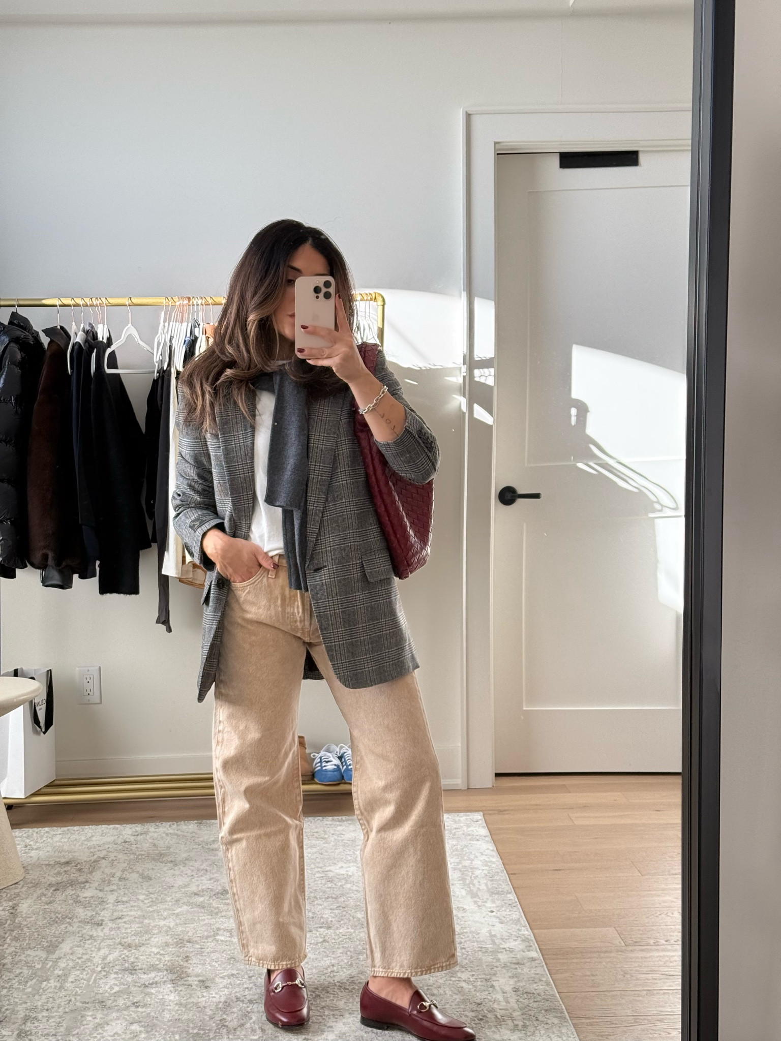 Love this fit 

Blazer - size 2
Tshirt - XS
Pants - size 25

#LTKtravel #LTKstyletip #LTKworkwear