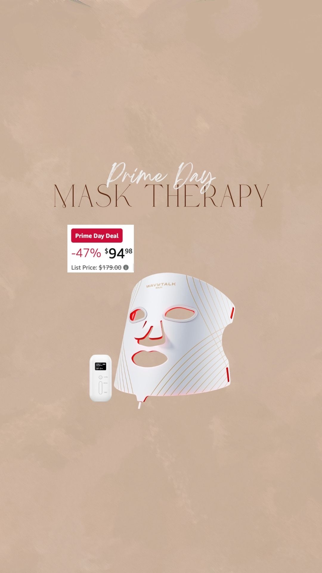 Prime day red light mask therapy

#LTKmomlife #LTKselfcare #LTKSaleAlert