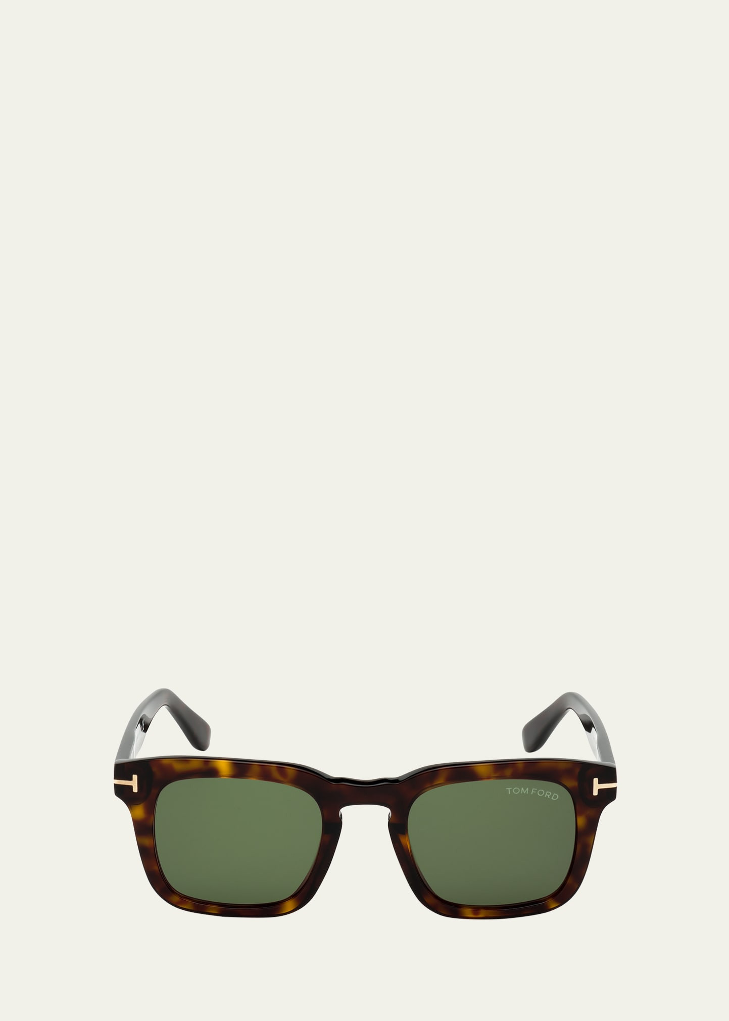 TOM FORD Men's Dax Square Tortoiseshell Sunglasses | Bergdorf Goodman