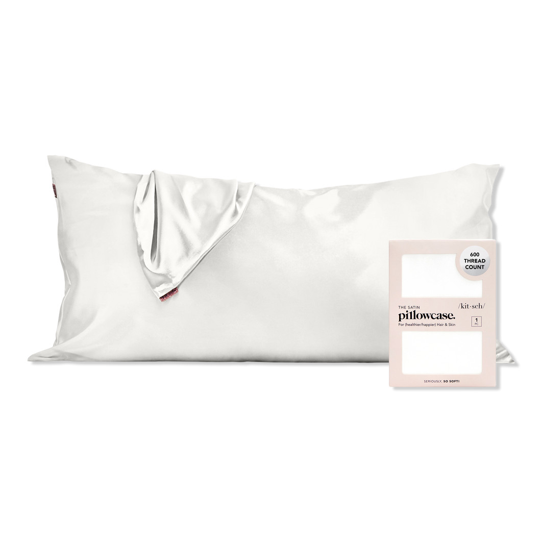 Satin King Pillowcase - Ivory | Ulta