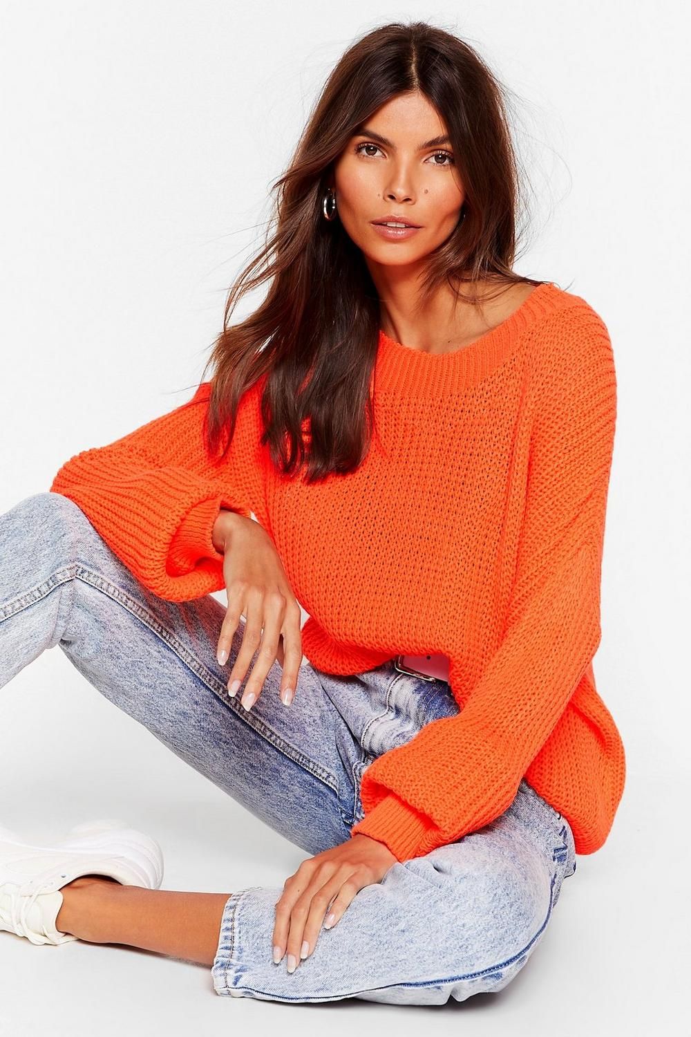 Ease the Day Ribbed Sweater | NastyGal (US & CA)