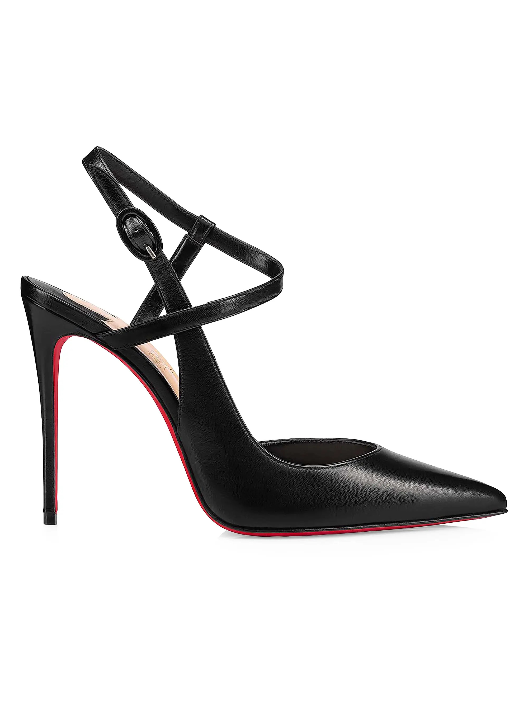 Jenlove Leather 100MM Strappy Pumps | Saks Fifth Avenue