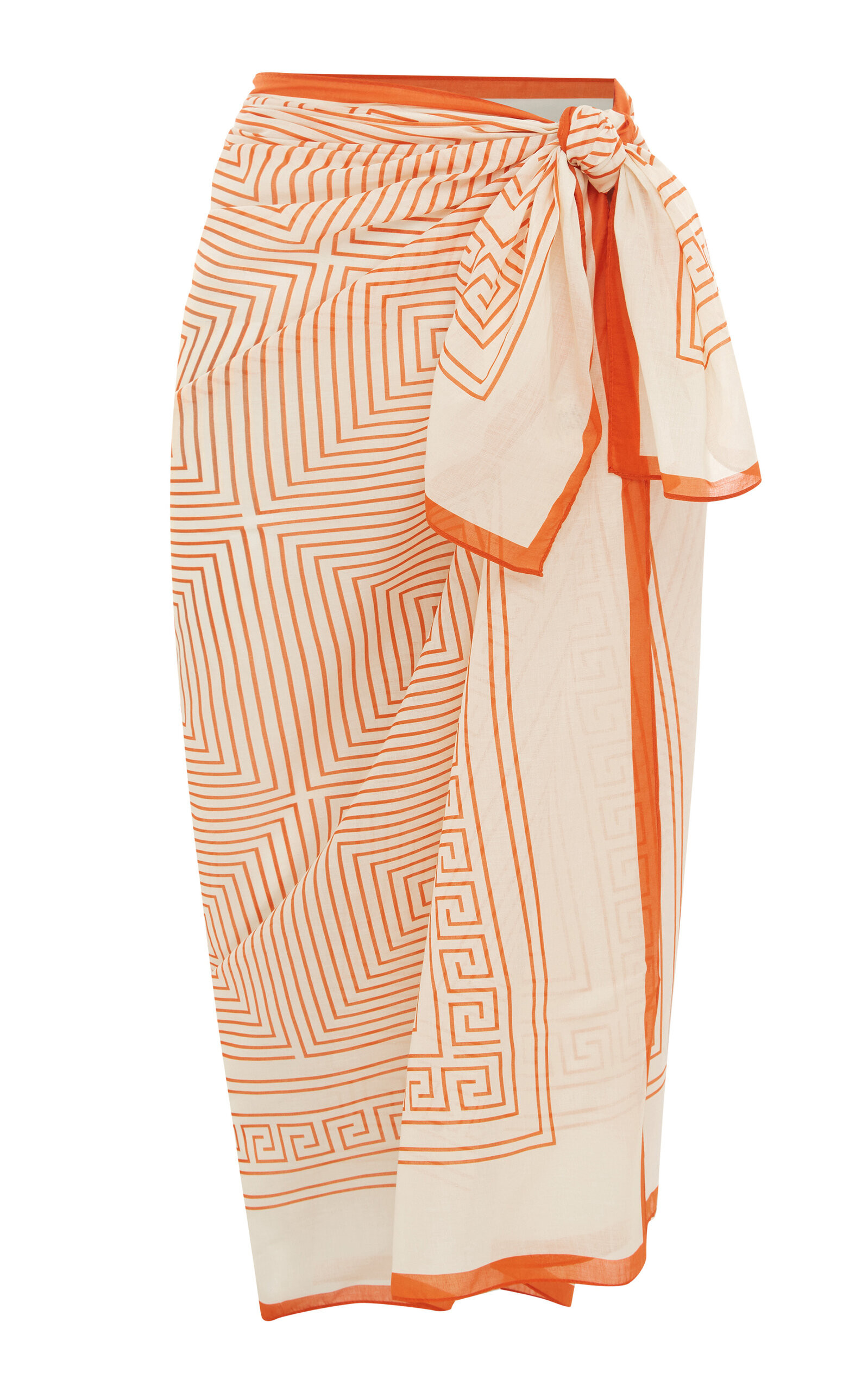 Printed Organic-Cotton Square Pareo | Moda Operandi (Global)