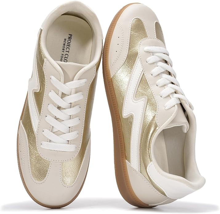 Project Cloud Fashion Sneakers for Women 2026 - Lace-Up Shoes Trendy Women Sneakers with Memory F... | Amazon (US)