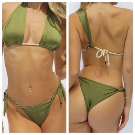 This Bikini is 🔥 love the green for this summer  comes in other colors too! 

#LTKfitness #LTKswim #LTKtravel