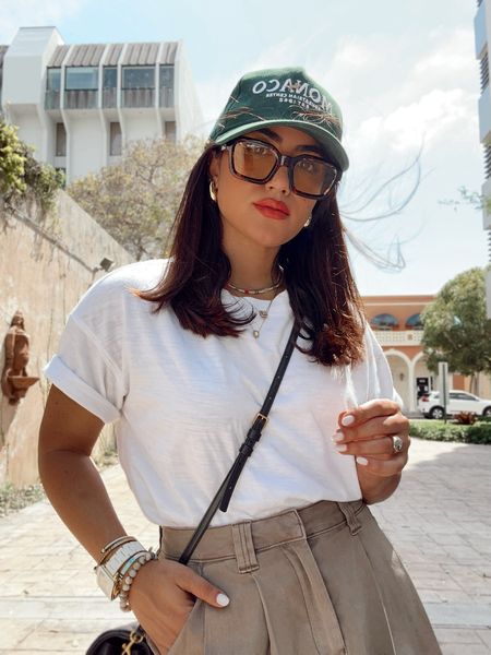 Spring Style ✌🏼 

White tee, trucker hat, baseball cap, Sephora sale, sunglasses, aviators, old navy, asos, concert outfit, casual outfits, date outfit, Amazon jewelry, gold earrings, petite. 

#LTKFestival #LTKfindsunder100 #LTKxSephora